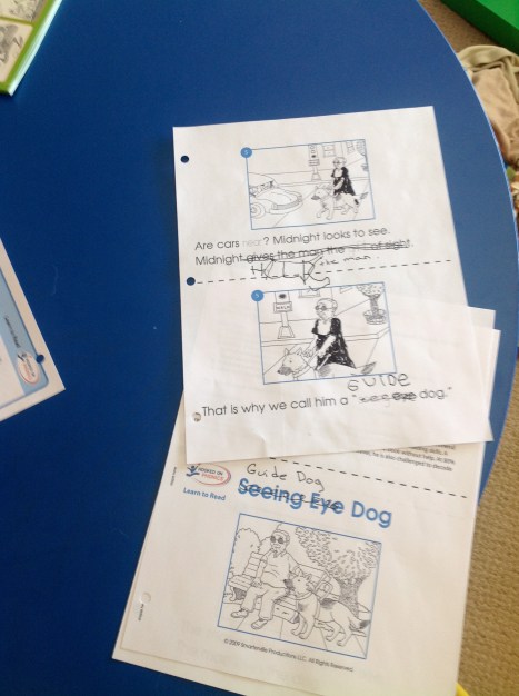 Some of Aaron's edits. He tried to smooth out the man's clothing.